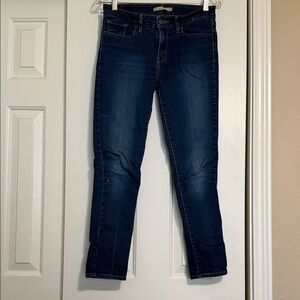 Levi's Women's Dark Indigo Skinny 711 Jeans